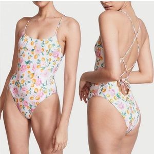 Victoria’s Secret one piece swimsuit - white lemon